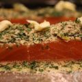 Lachs mit Kräuterpanade