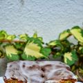 Half-baked Avocado-Kuchen mit Zuckerguss - grün[...]