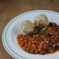 Mushroom Bourguignon mit Semmelknödel