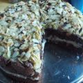 Kuchen - Feiner Schokonusskuchen, gefüllt