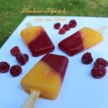Eis, Eis Baby - Himbeer Pfirsich Eis am Stiel