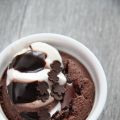 Schokoladenkuchen mit flüssigem Kern