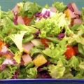 Bunter Salat mit Birne