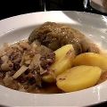 Kohlroulade mit Kartoffeln