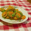 Möhren mit Petersilienpesto