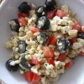 Ebly Salat mit Feta und Tomaten...