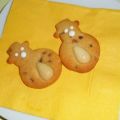 Plätzchen: Honig-Anis-Printen-Schneemänner