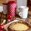 Rum-Traube-Nuss Cheesecake mit Schokoladenboden
