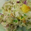 Orangen-Fenchel-Salat mit Honig-Senf-Vinaigrette