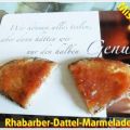 ~ Marmelade ~ Rhabarber-Dattel-Marmelade