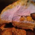 Schweinebraten mit Kürbis-Apfelfüllung