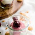 Kirsch-Amaretti-Träumchen mit Kirsch-Curd