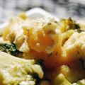 Béchamel-Kartoffeln mit Brokkoli