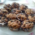 Vollkorn-Muffins mit Heidelbeeren