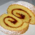Biskuitroulade / Swiss roll