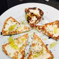 Gebratener Queso de Burgos