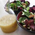 Feldsalat mit Rote Bete, Spinat und Walnüssen