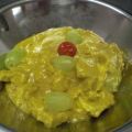 Curry-Obstgeschnetzeltes