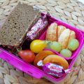 Bento Nr. 465 Käse-Sandwich auf Roggenbrot