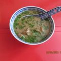 Suppe: Asiatische Kokossuppe mit Hähnchen