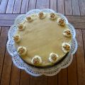 DIY Marzipan-Torte mit Mandelcreme-Füllung