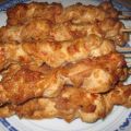 Satay-Spieße mit Erdnuss-Sauce