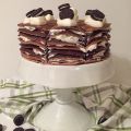 Pfannkuchen Torte mit Oreos