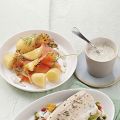 Graved Lachs mit Senf-Dill-Sauce und[...]