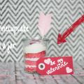 Valentinecupcake in a jar