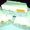 Mandarinen-Mohnbiskuit-Kuchen