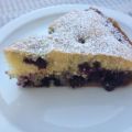 Kuchen mit Heidelbeeren