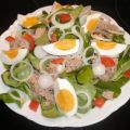 Feldsalat mit Thunfisch