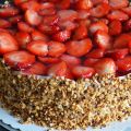 klassische Erdbeertorte