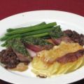 Lammfilet in Kräuterkruste mit Kartoffelgratin[...]