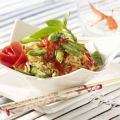 Asiatische Bratnudeln mit Spargel