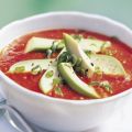 Tomaten-Avocado-Suppe