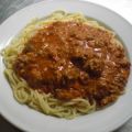 Spaghetti mit Tomaten-Mozarella-Basilikum-Sauce