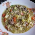 Suppe: Graupensuppe mit Wirsing