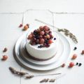 glutenfree iced gooseberry cake
