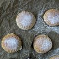 Apfelmus-Marzipan-Taschen