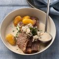 Quittensauce mit Meerrettich zu gekochter[...]