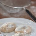 Japanische Mochi mit Karamellfüllung