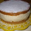 Pfirsich-Melba-Quark-Torte