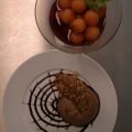 In Portwein marinierte Melonenkugeln an einer[...]