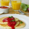 Basic Pancakes . Pfannkuchen. البان كيك