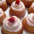 Backen: Erdbeer-Cupcakes