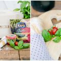 Tortellinisalat mit  selbstgemachtem Ciabatta