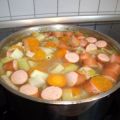 Gemüsesuppe mit Dill