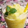 Passionfruit, Coconut & Mint Slushie