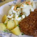 Cornflakes-Schnitzel mit Blumenkohl und[...]